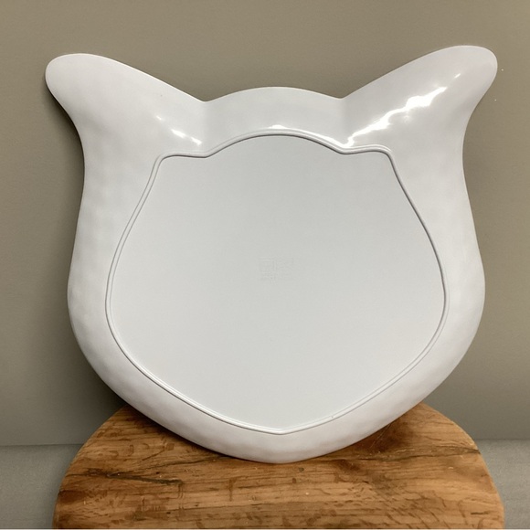 Very Large Halloween Cat Themed Serving Tray - Crafted Hard Plastic - Picture 4 of 10